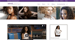 Desktop Screenshot of hairandmakeupblog.com